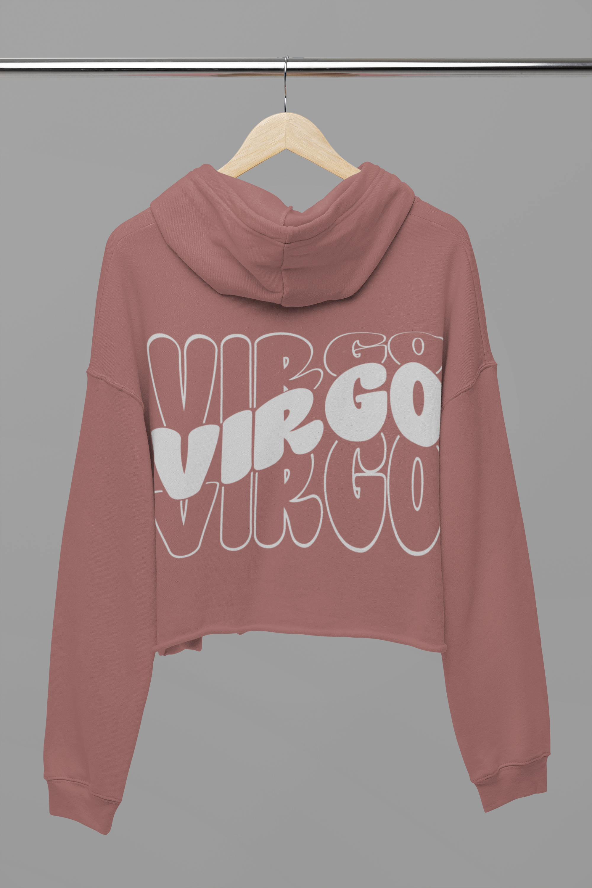Star Wave Cropped Hoodie